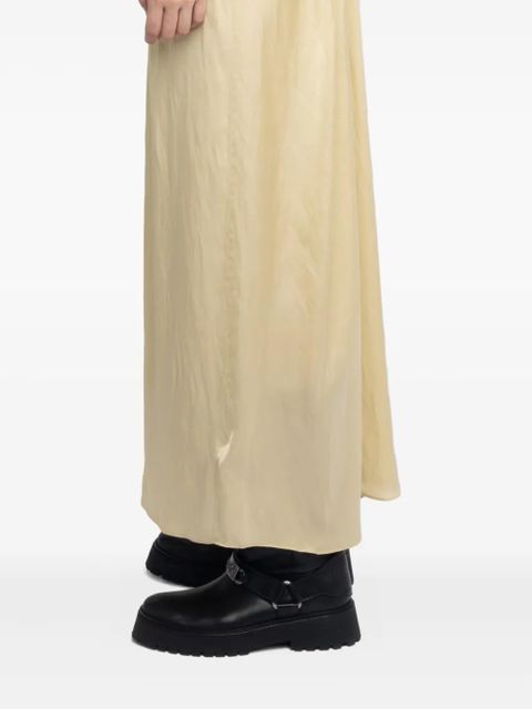 Zadig&Voltaire Ristym spaghetti-strap gathered maxi dress - Neutrals