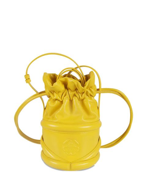 Alexander McQueen Soft Curve bucket bag - Yellow - zdjęcie produktu nr 2