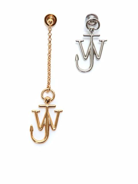 JW Anderson asymmetric anchor earrings - Gold - zdjęcie produktu nr 1
