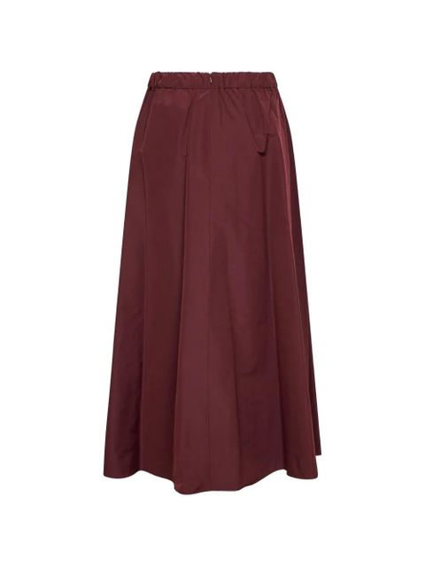 Weekend Max Mara Curvato pleated maxi skirt - Red - zdjęcie produktu nr 2