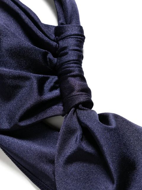 Cult Gaia Charmaine one-shoulder bikini top - Blue - zdjęcie produktu nr 2