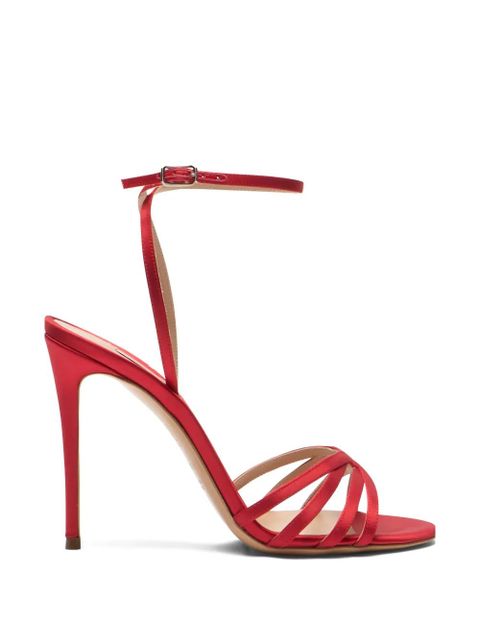 Casadei Julia satin sandals - Red - zdjęcie produktu nr 1