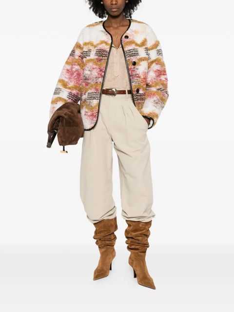 MARANT ÉTOILE Umala button trimmed jacket - Neutrals