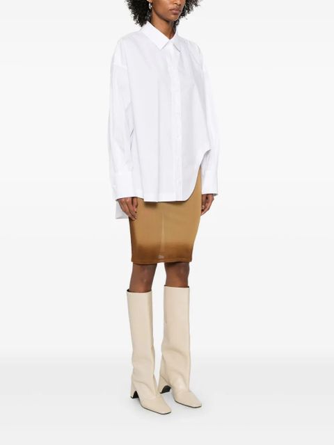 The Attico cotton shirt - White