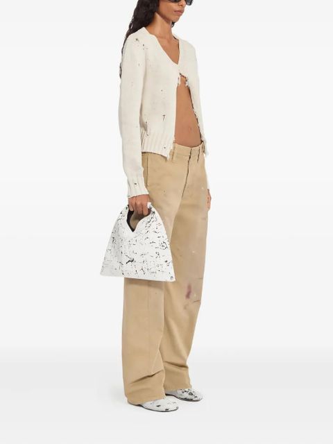 MM6 Maison Margiela distressed jacket - White