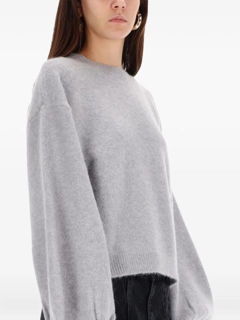ROTATE BIRGER CHRISTENSEN balloon-sleeves sweater - Grey