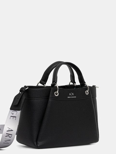 Armani Exchange torebka kolor czarny - zdjęcie produktu nr 2