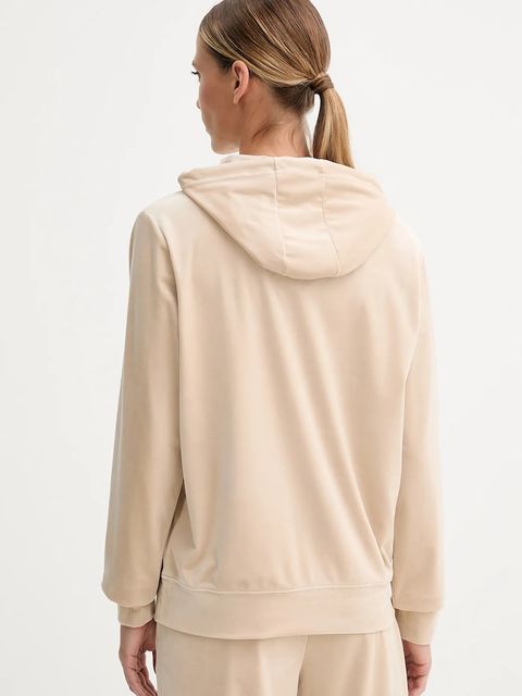 Guess bluza COUTURE damska kolor beżowy z kapturem z aplikacją V4RQ25 K0232 - zdjęcie produktu nr 2