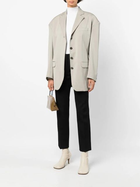 Jil Sander cropped tailored trousers - Black - zdjęcie produktu nr 2