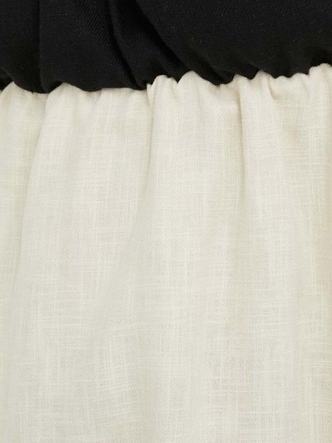 Undress Code sukienka kolor beżowy mini rozkloszowana