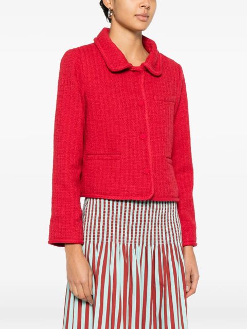 Posse Jacqueline single-breast jacket - Red