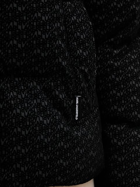 Karl Lagerfeld kurtka kolor czarny zimowa A4W15042