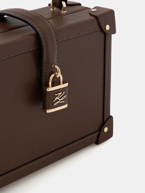 Karl Lagerfeld torebka skórzana K/AUTOGRAPH