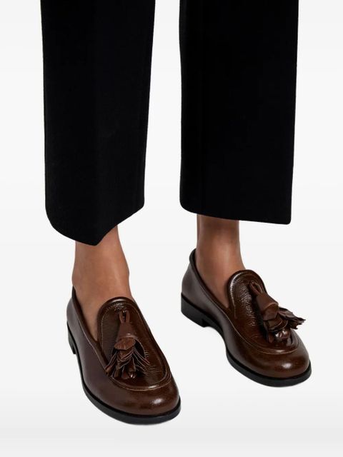 Proenza Schouler tassel leather loafers - Brown - zdjęcie produktu nr 2