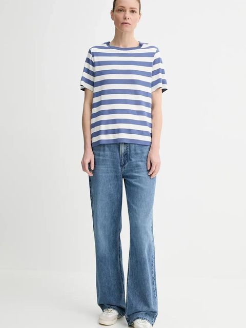 Marc O'Polo t-shirt damski kolor granatowy 5000006483