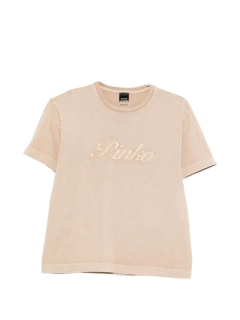 PINKO logo T-shirt - Neutrals - zdjęcie produktu nr 1