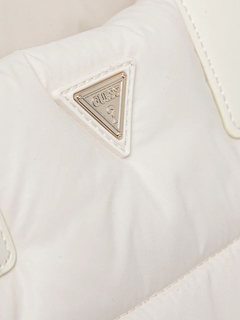 Guess torebka kolor beżowy V5BZ14 WF820