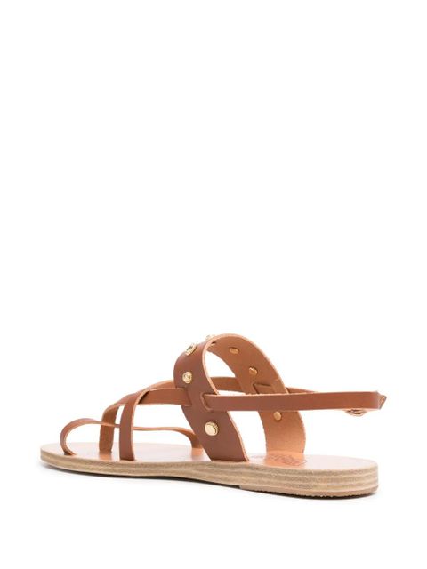 Ancient Greek Sandals Alethea Bee leather sandals - Brown