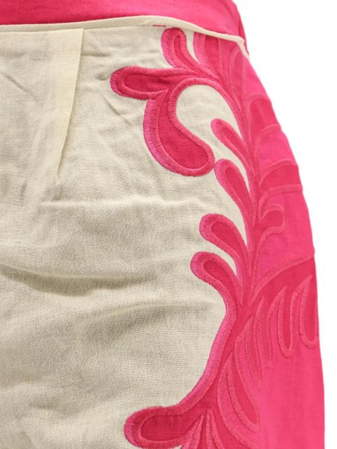 FARM Rio embroidery trousers - Neutrals