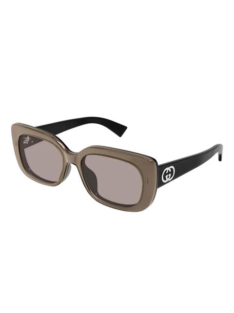 Gucci square-frame sunglasses - Neutrals