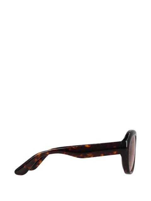 ROTATE BIRGER CHRISTENSEN tortoiseshell-effect pilot sunglasses - Brown