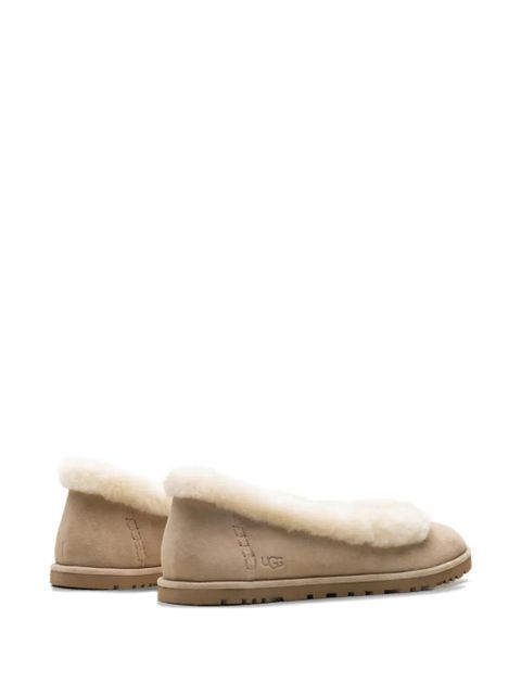 UGG Zora logo-detail slippers - Neutrals