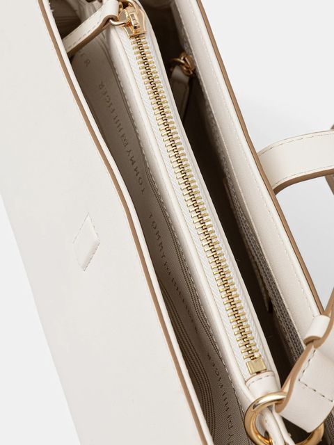 Tommy Hilfiger torebka kolor beżowy AW0AW17718