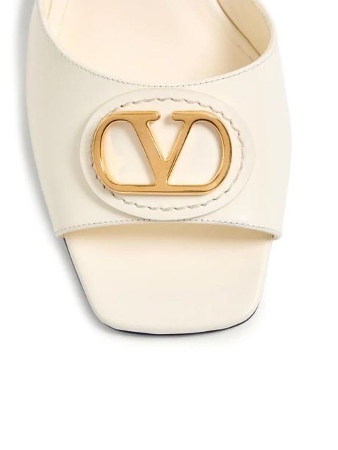 Valentino Garavani 60mm VLogo Signature sandals - White