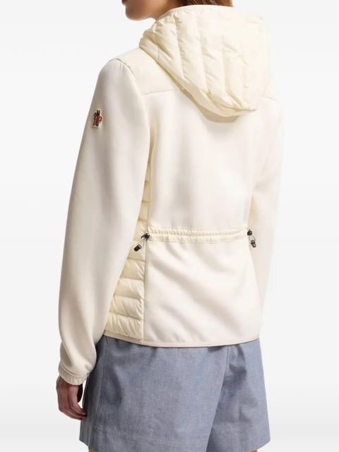 Moncler Grenoble hooded zip jacket - Neutrals