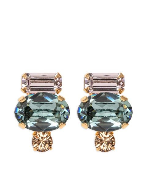 Jennifer Behr Cleo oval earrings - Gold - zdjęcie produktu nr 1