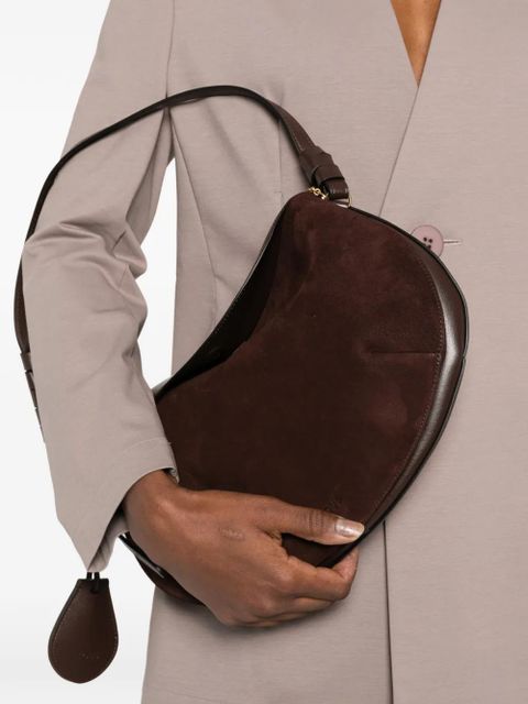 NEOUS Libra chain-detail shoulder bag - Brown - zdjęcie produktu nr 2