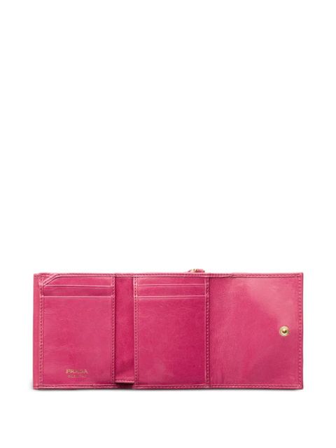 Prada Small leather wallet - Pink