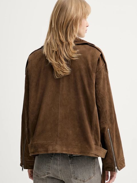 Gestuz ramoneska zamszowa