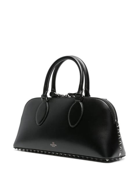 Valentino Garavani Rockstud leather tote bag - Black