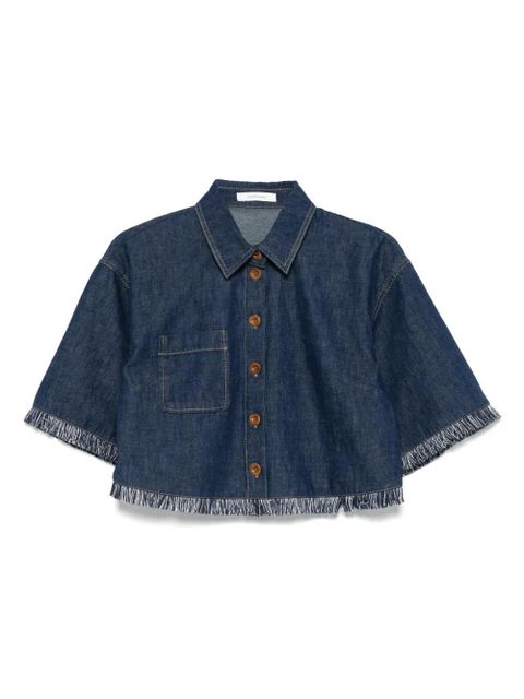 ZIMMERMANN Rhiannon shirt - Blue - zdjęcie produktu nr 1