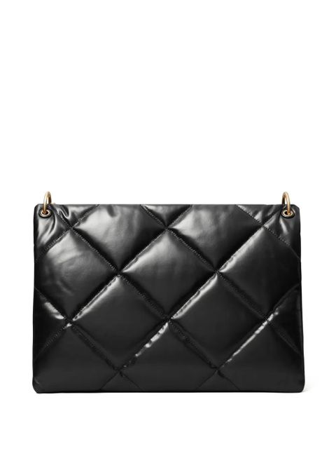 Tory Burch Kira diamond-quilted shoulder bag - Black