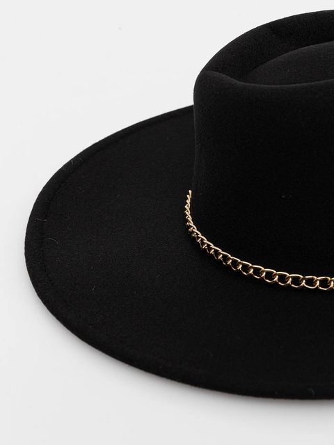 Guess kapelusz kolor czarny AW5367 POL01