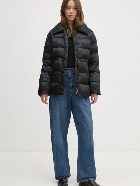 United Colors of Benetton jeansy damskie high waist 4W9KDE01X