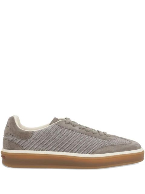 Loro Piana lace-up suede sneakers - Grey - zdjęcie produktu nr 1