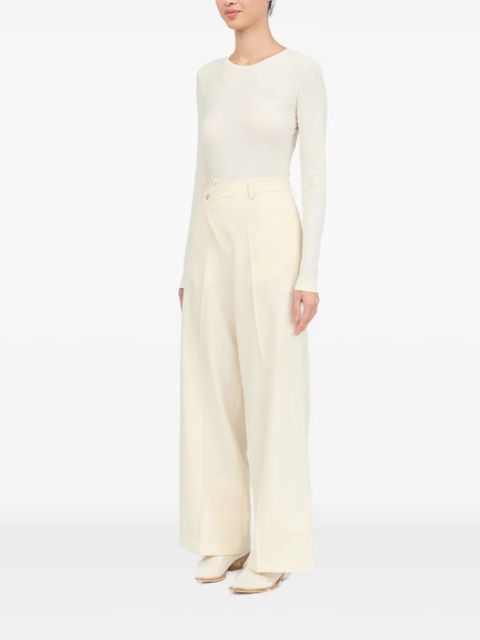 MM6 Maison Margiela off-centre trousers - Neutrals