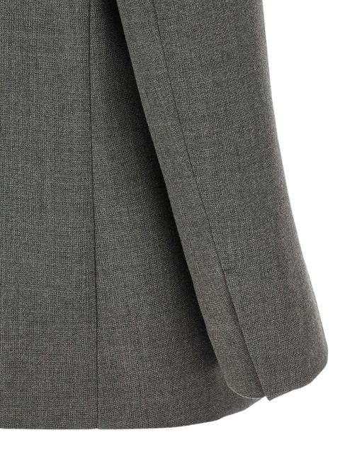 Jil Sander flap-pocket blazer - Grey