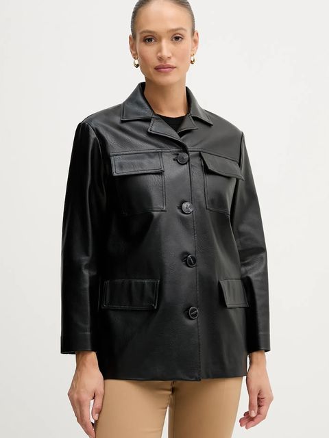 Sisley kurtka kolor czarny przejściowa 2RRDLN05U - zdjęcie produktu nr 1