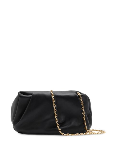 Burberry Rose leather clutch bag - Black - zdjęcie produktu nr 2