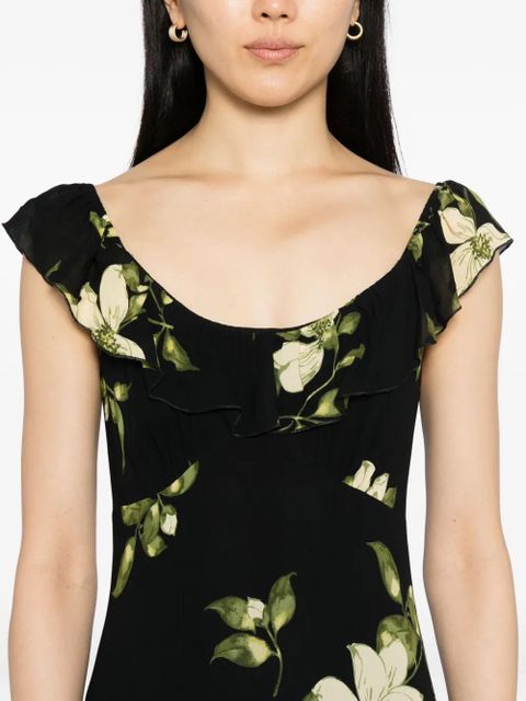 Reformation Tripoli dress - Black