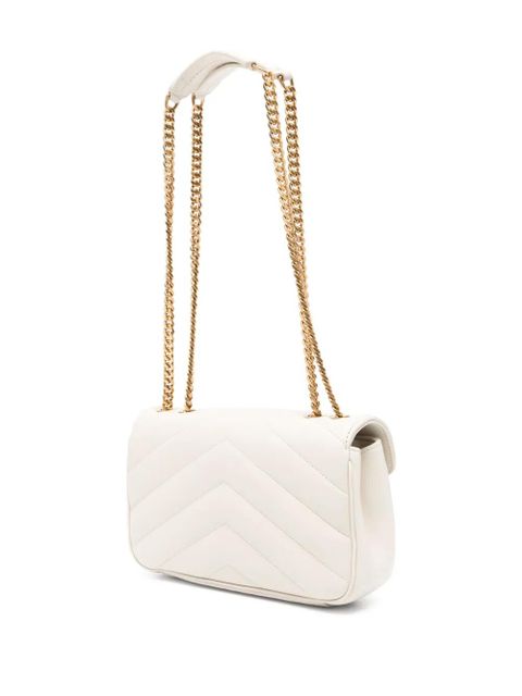 Saint Laurent small Loulou chain shoulder bag - Neutrals - zdjęcie produktu nr 2