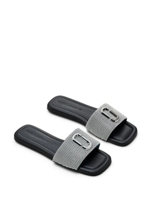 Marc Jacobs The Rhinestone J Marc sandals - Black