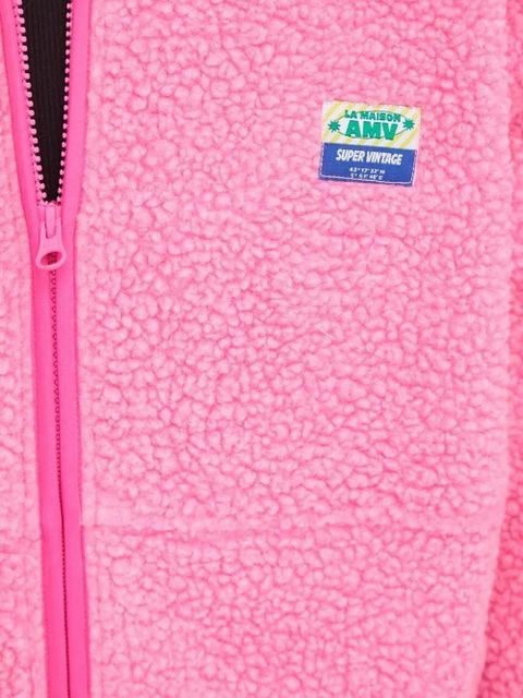 American Vintage Hoktown zip-up sweatshirt - Pink