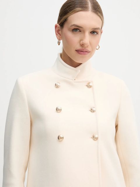 Gaudi płaszcz kolor beżowy 521BD35018