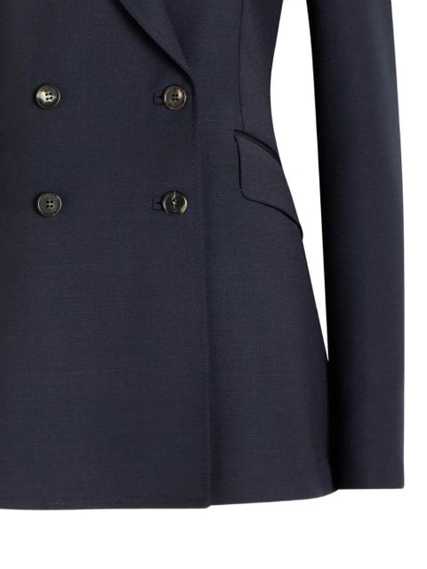 Gabriela Hearst Stephanie double-breasted blazer - Blue - zdjęcie produktu nr 2