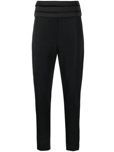 Balmain tapered wool trousers - Black - zdjęcie produktu nr 1